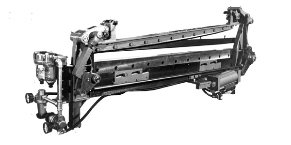 60 in Air Operated Shear with Clamp - Designed to Mount in Your Production Line